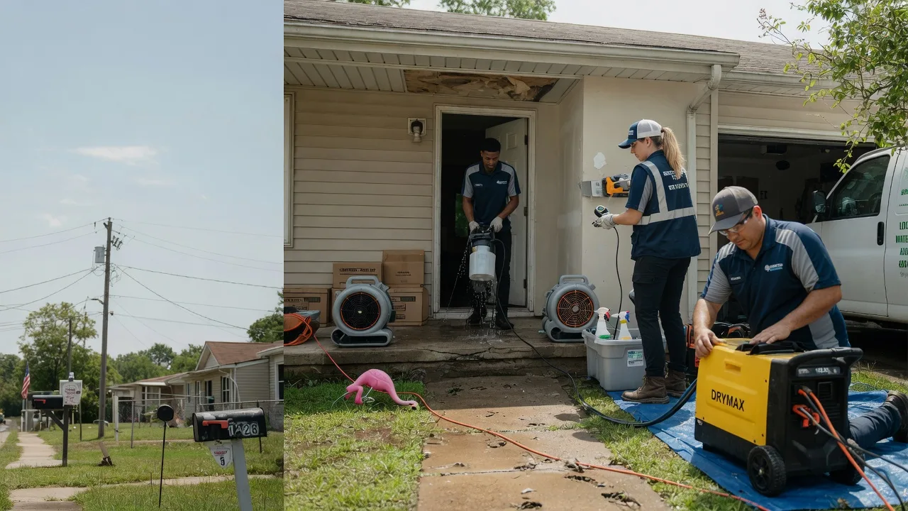Storm Damage Water Removal in Edgar Springs, MO near me